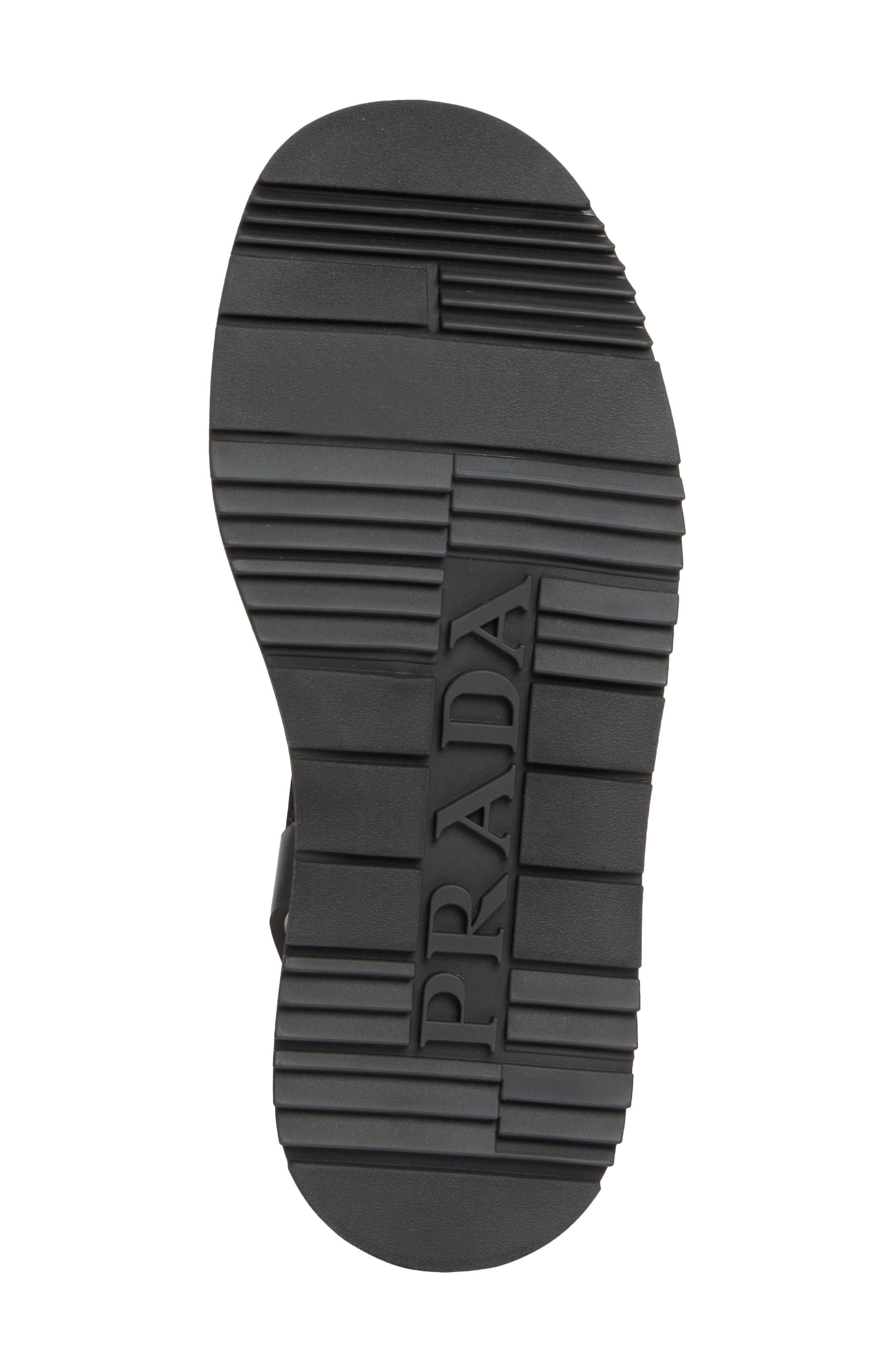 Prada Platform Cage Sandal in Nero at Nordstrom - 6