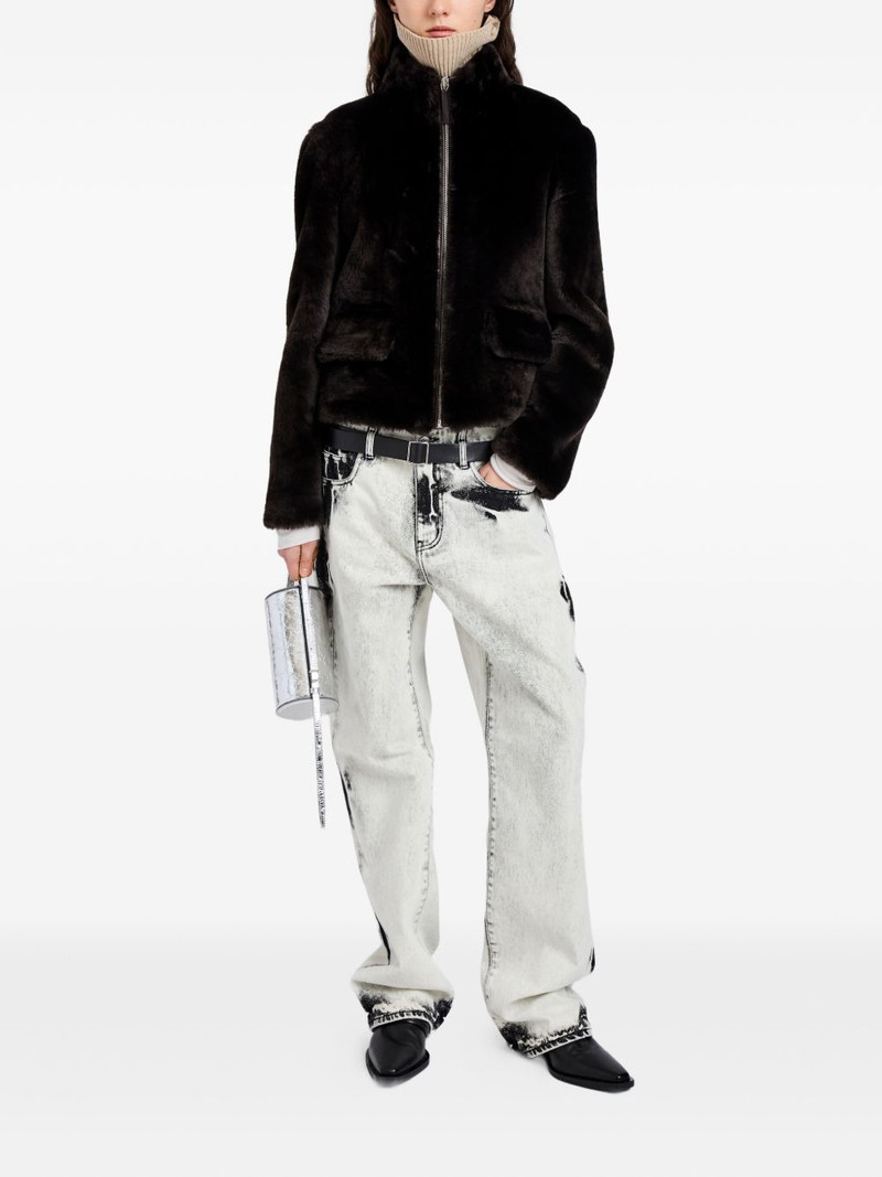 Proenza Schouler Scarlett shearling jacket outlook