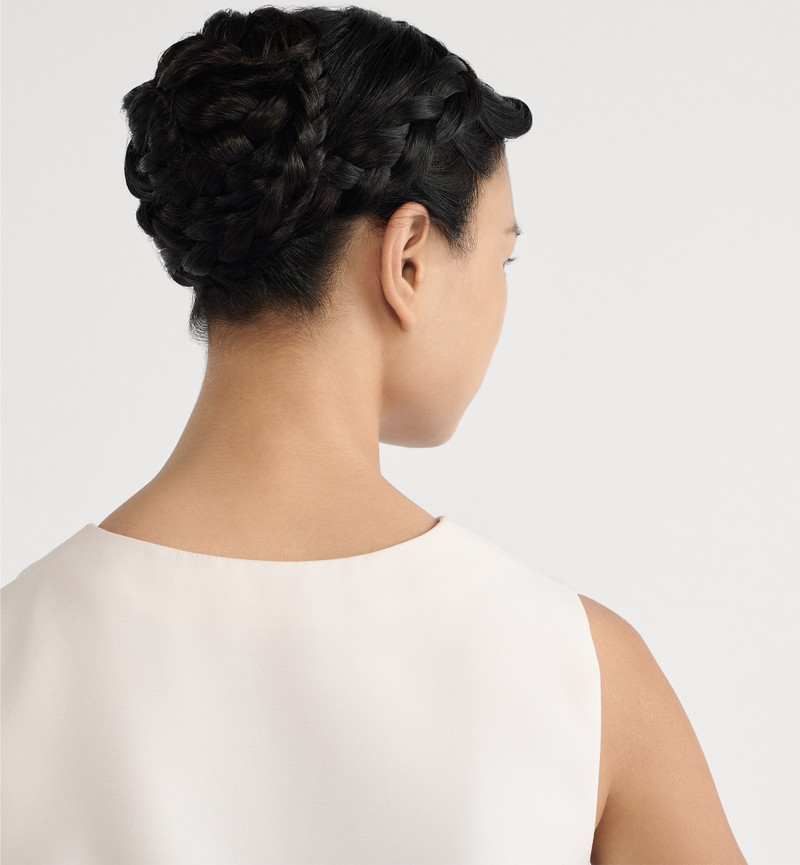 Dior Mid-Length Flared Dress with Belt outlook