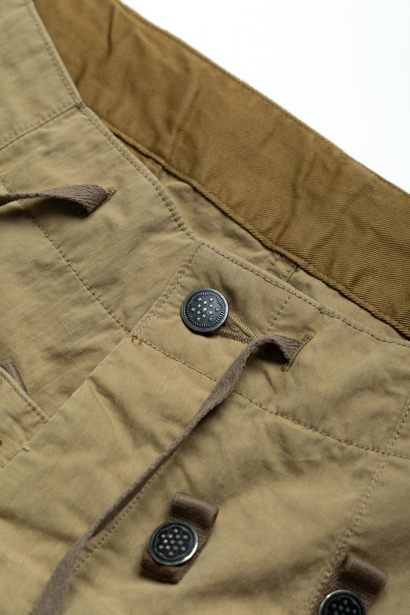 Rip Stop JUMBO Cargo Pants - Beige 13
