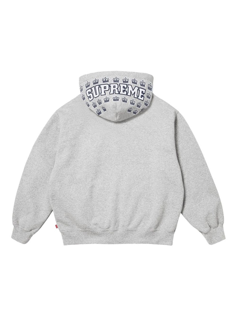 Supreme League Champs zip-up hoodie outlook