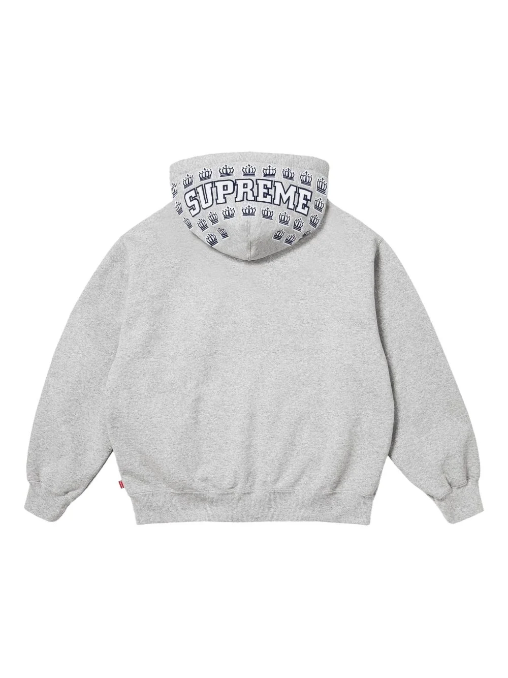 Supreme League Champs zip-up hoodie - FW25SW33 HEATHER GREY