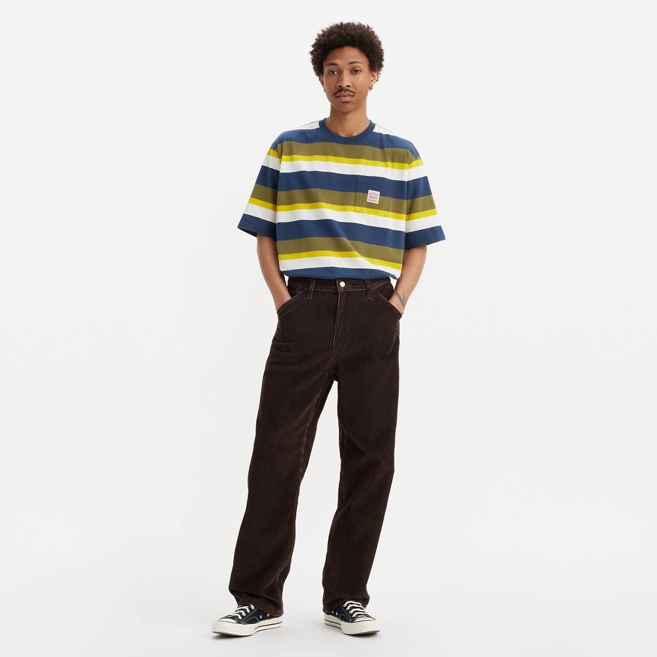 568™ LOOSE STRAIGHT CARPENTER CORDUROY MEN'S PANTS - 2