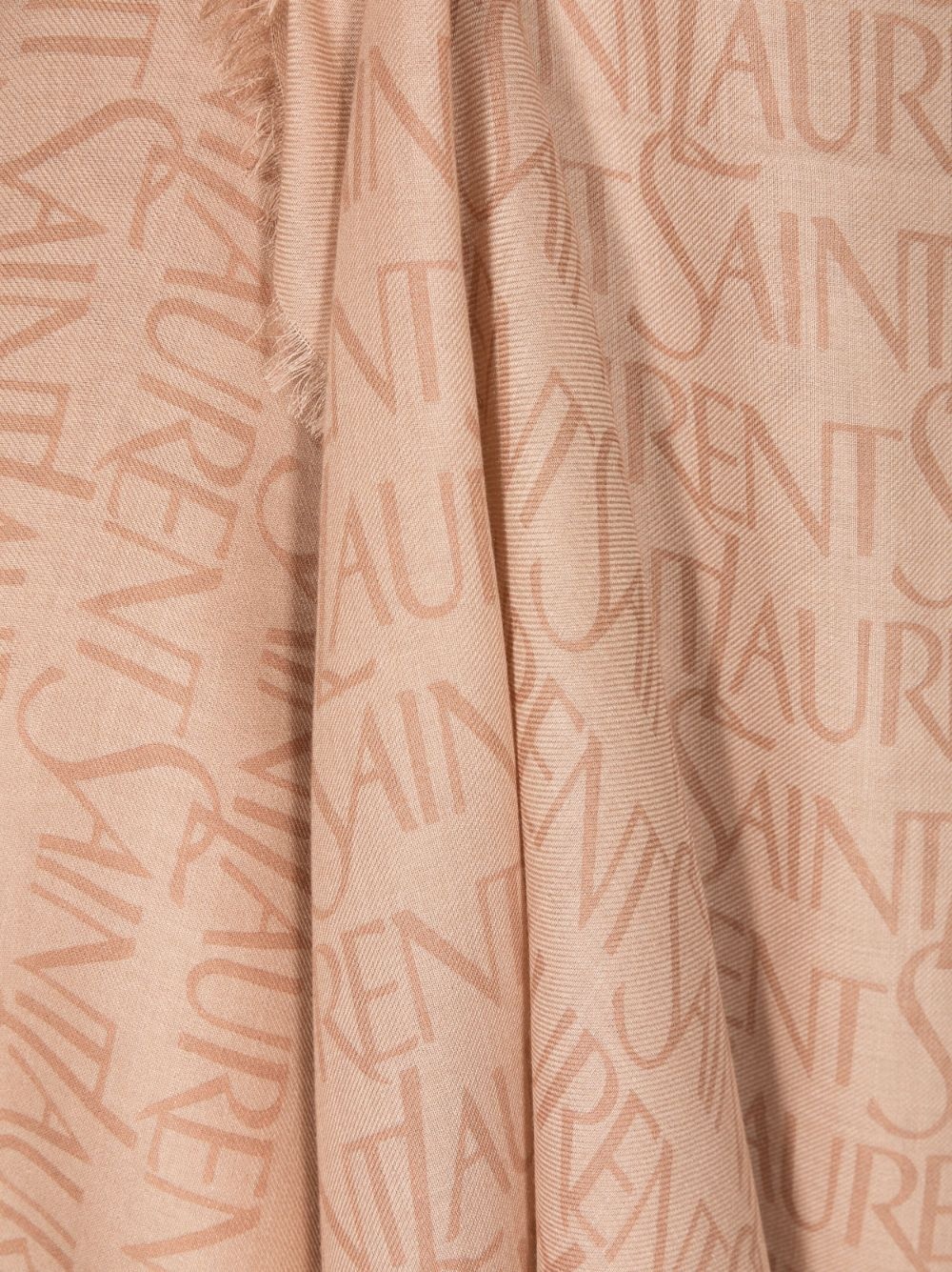 logo-jacquard scarf - 3