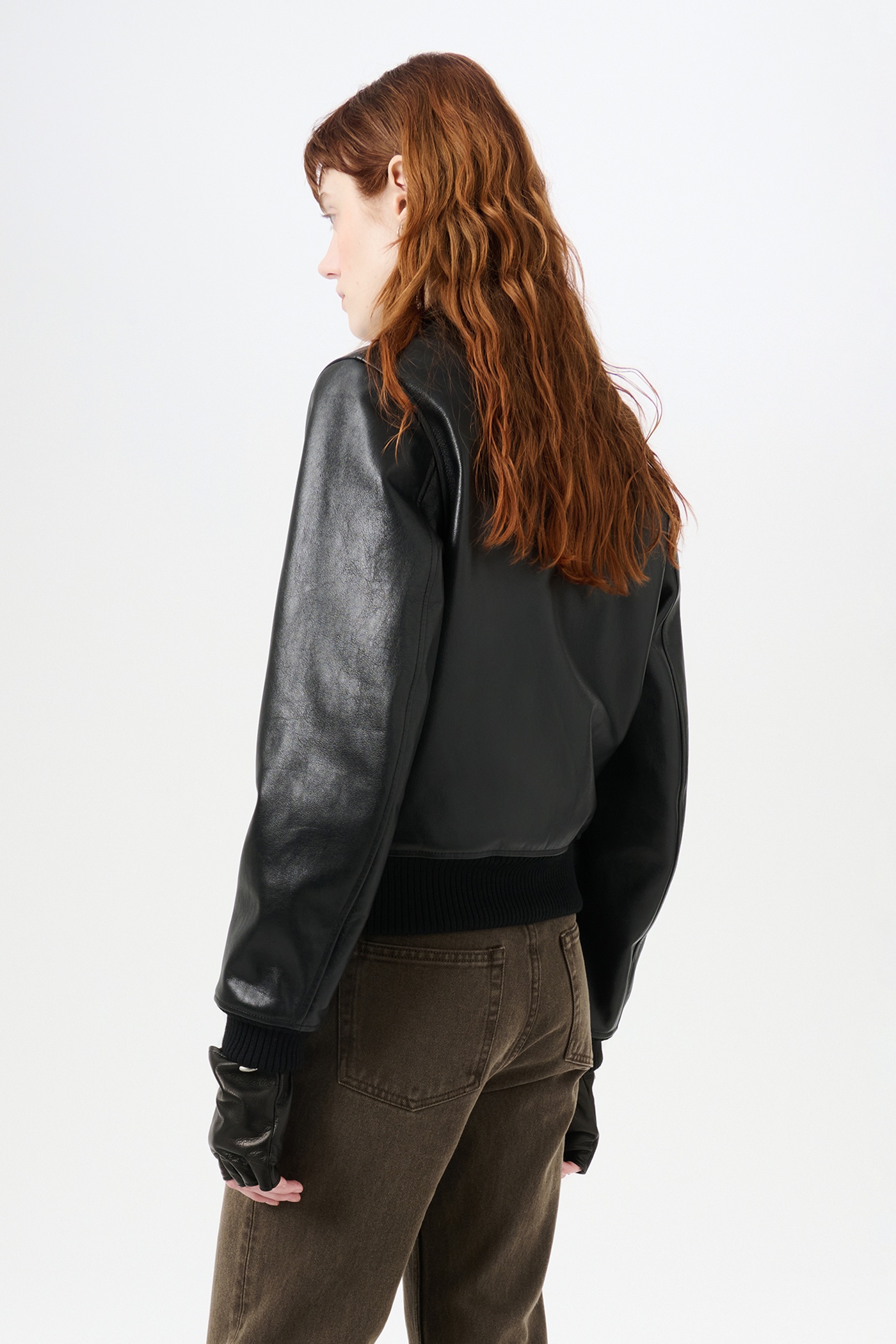 Radar Bomber Malleable Black Bull Hide - 5