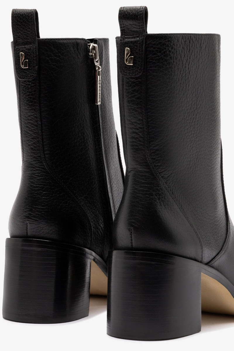 Mini Ricky Boot In Black Leather 4