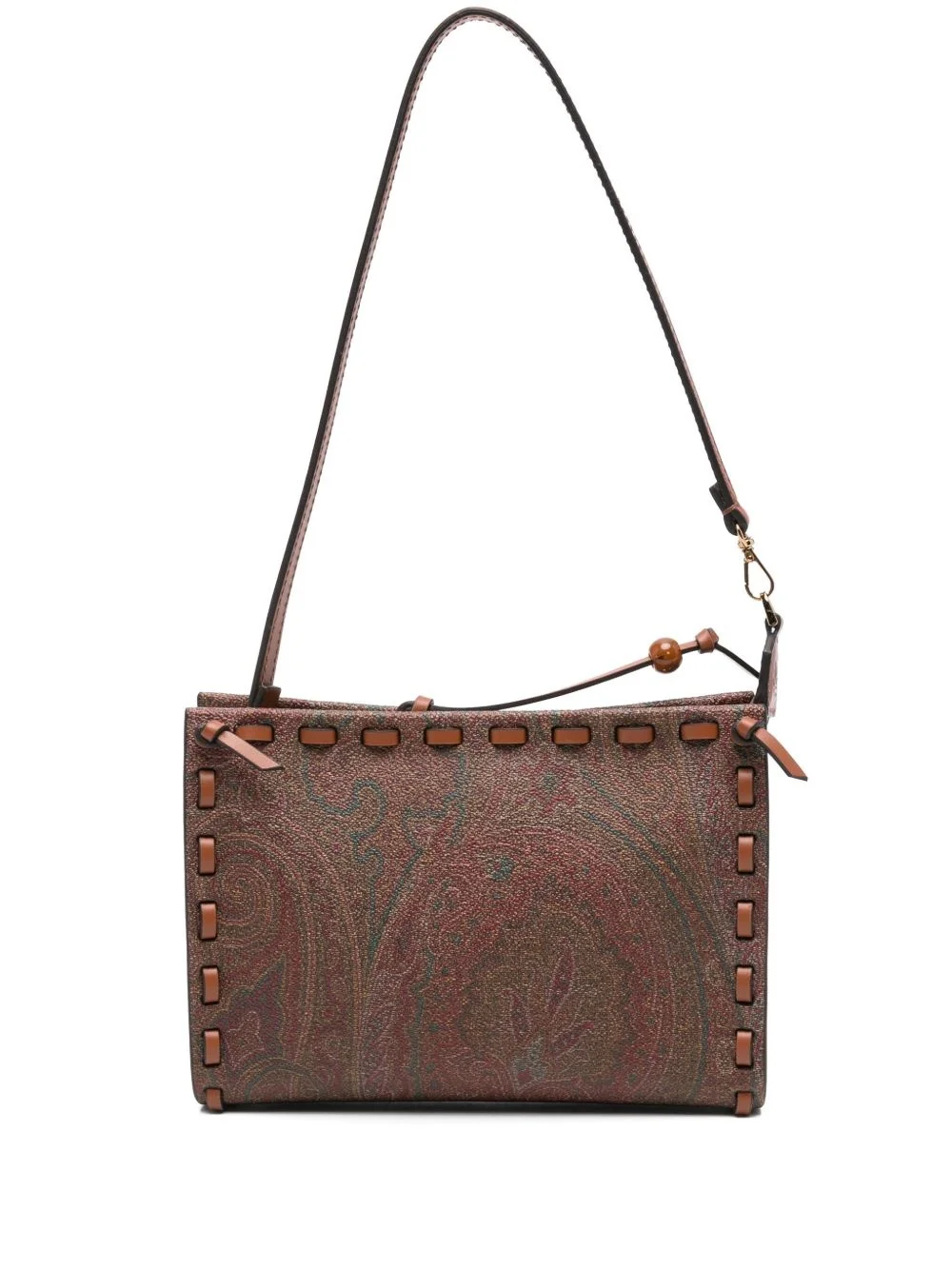 paisley-print shoulder bag - 1