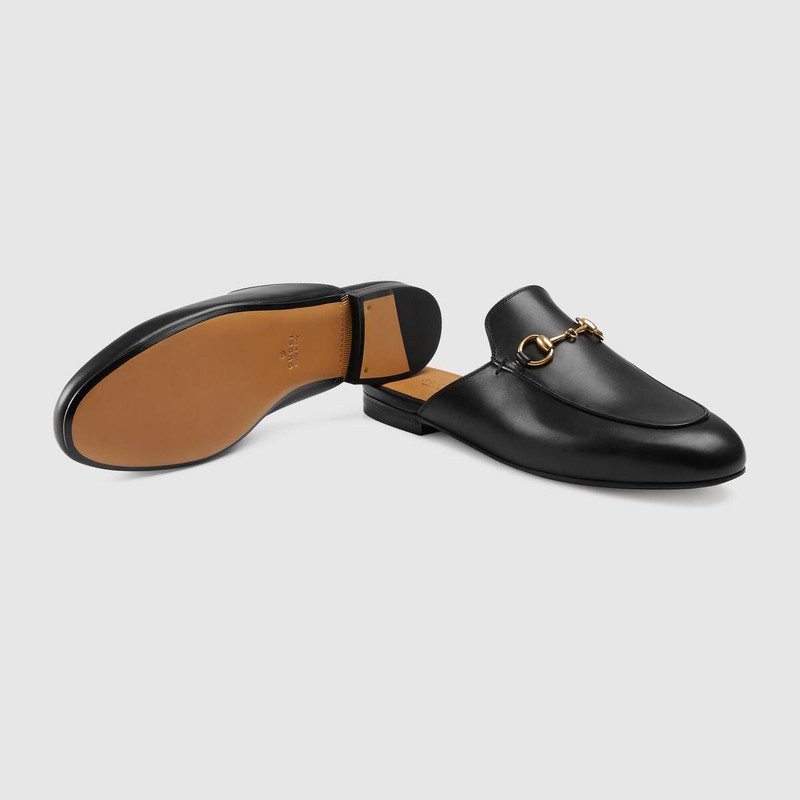 GUCCI Women's Princetown leather slipper outlook