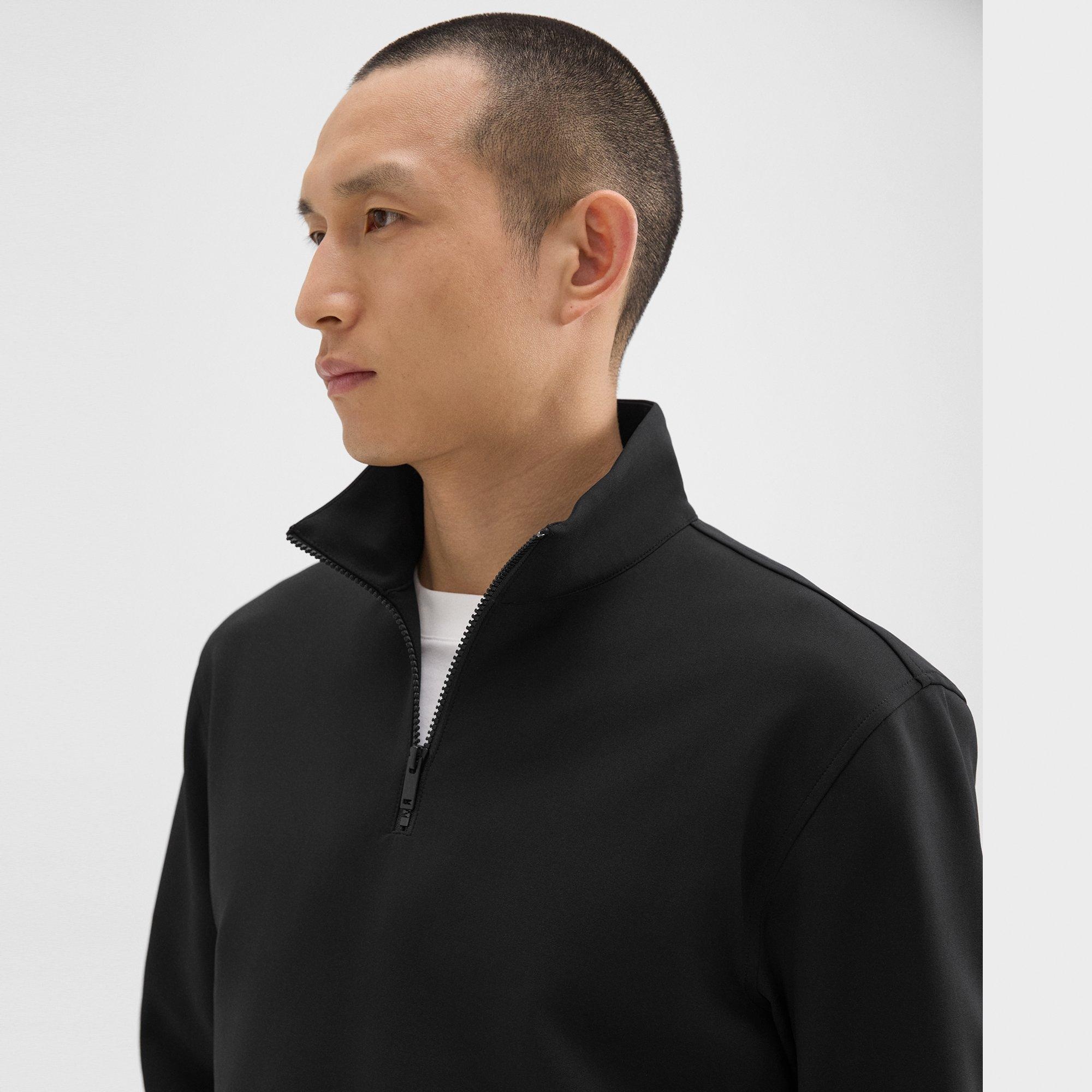 Quarter-Zip Sweatshirt in Scuba - 5