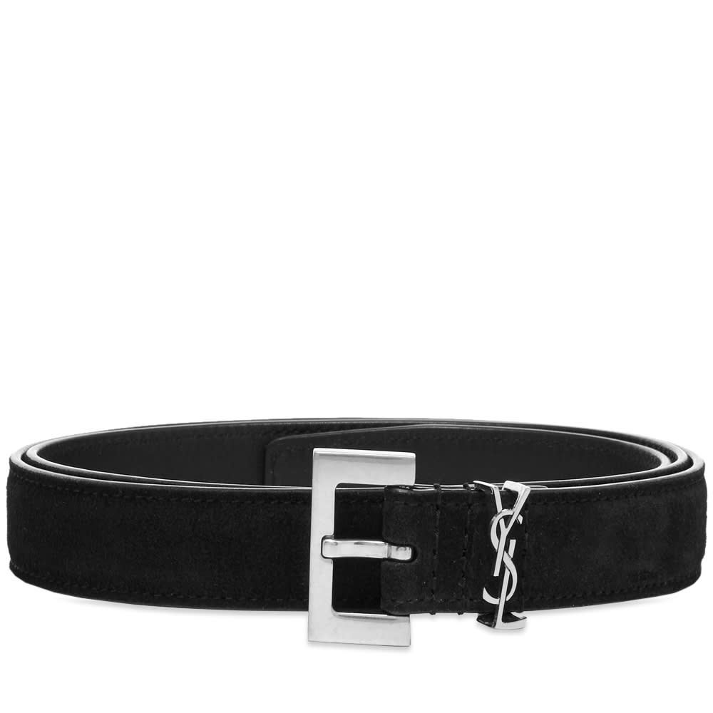 Saint Laurent YSL Metal Logo Belt - 1