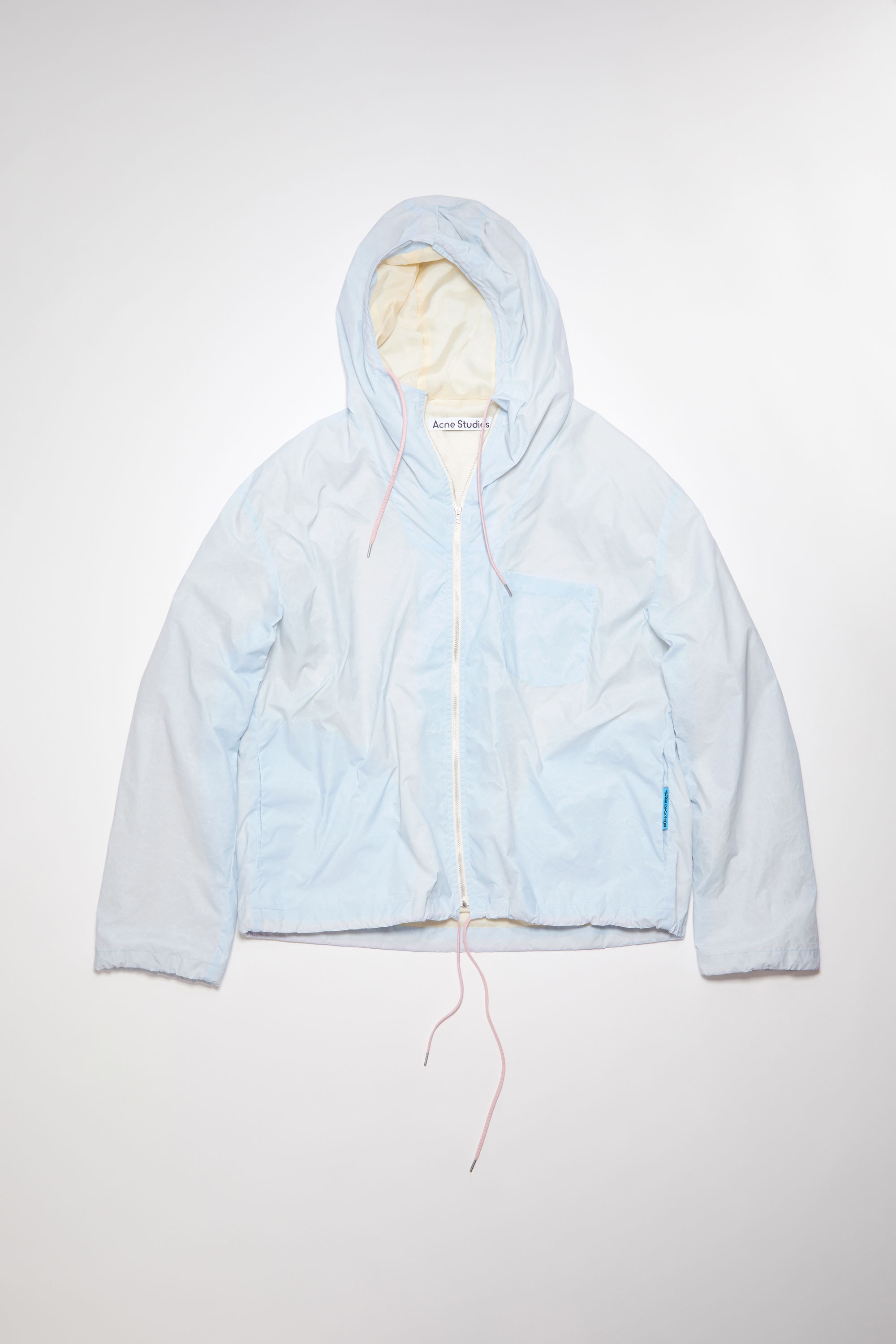 Hooded jacket - Dusty blue - 7