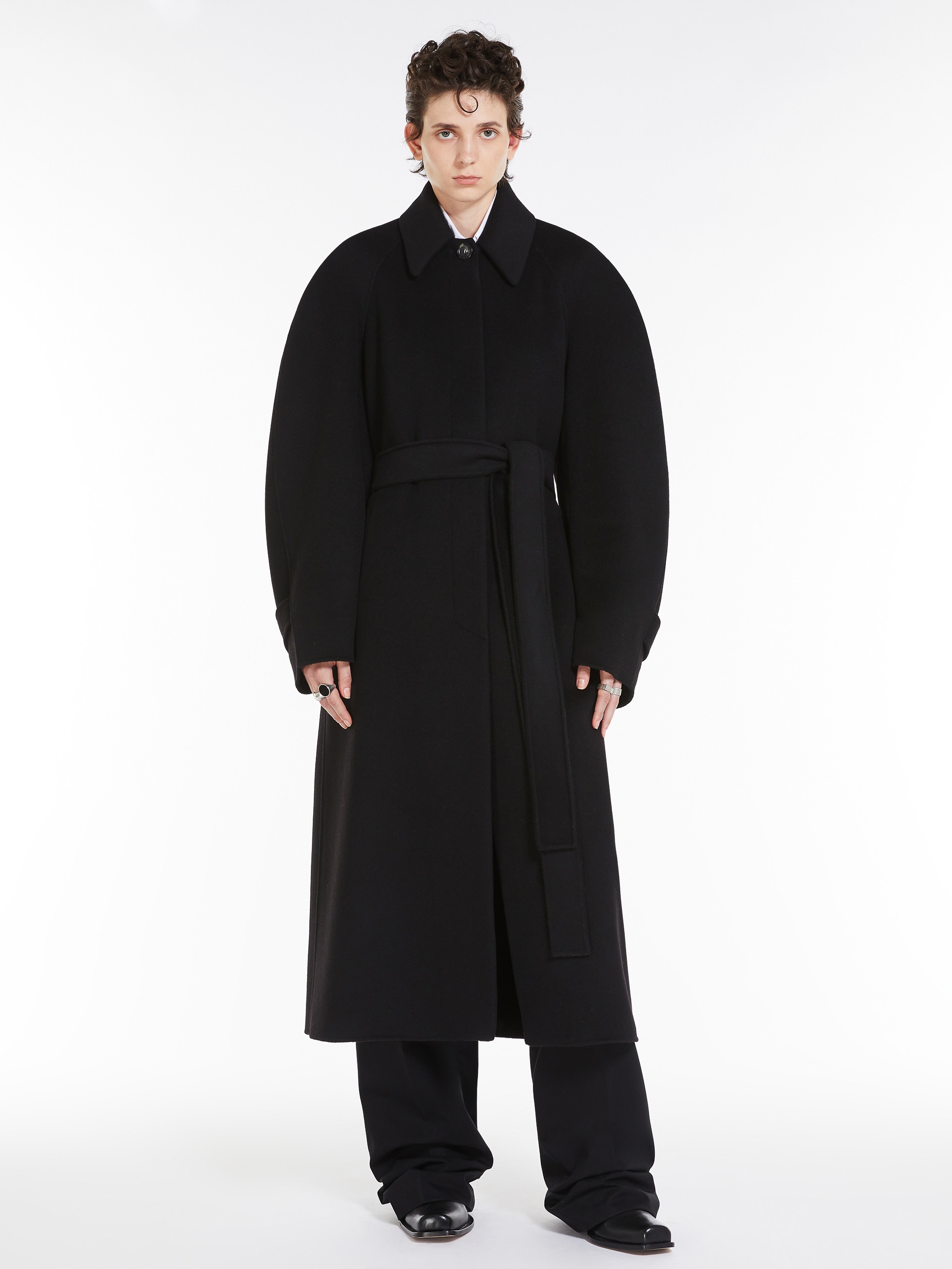 AZZORRE Wool trench coat - 3