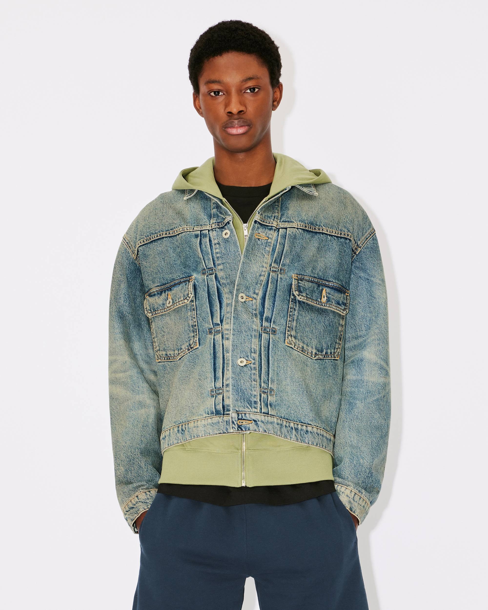 Jacket KENZO Men color Denim