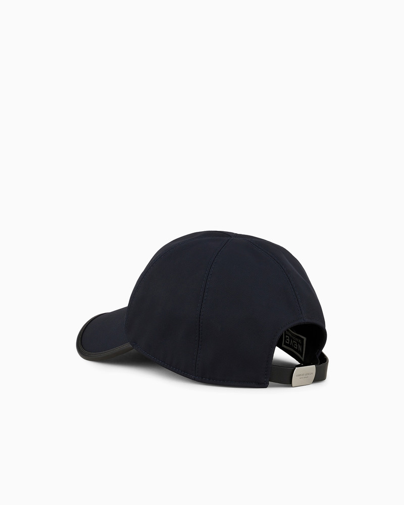 GIORGIO ARMANI GIORGIO ARMANI NEVE TECHNICAL NYLON BASEBALL CAP outlook