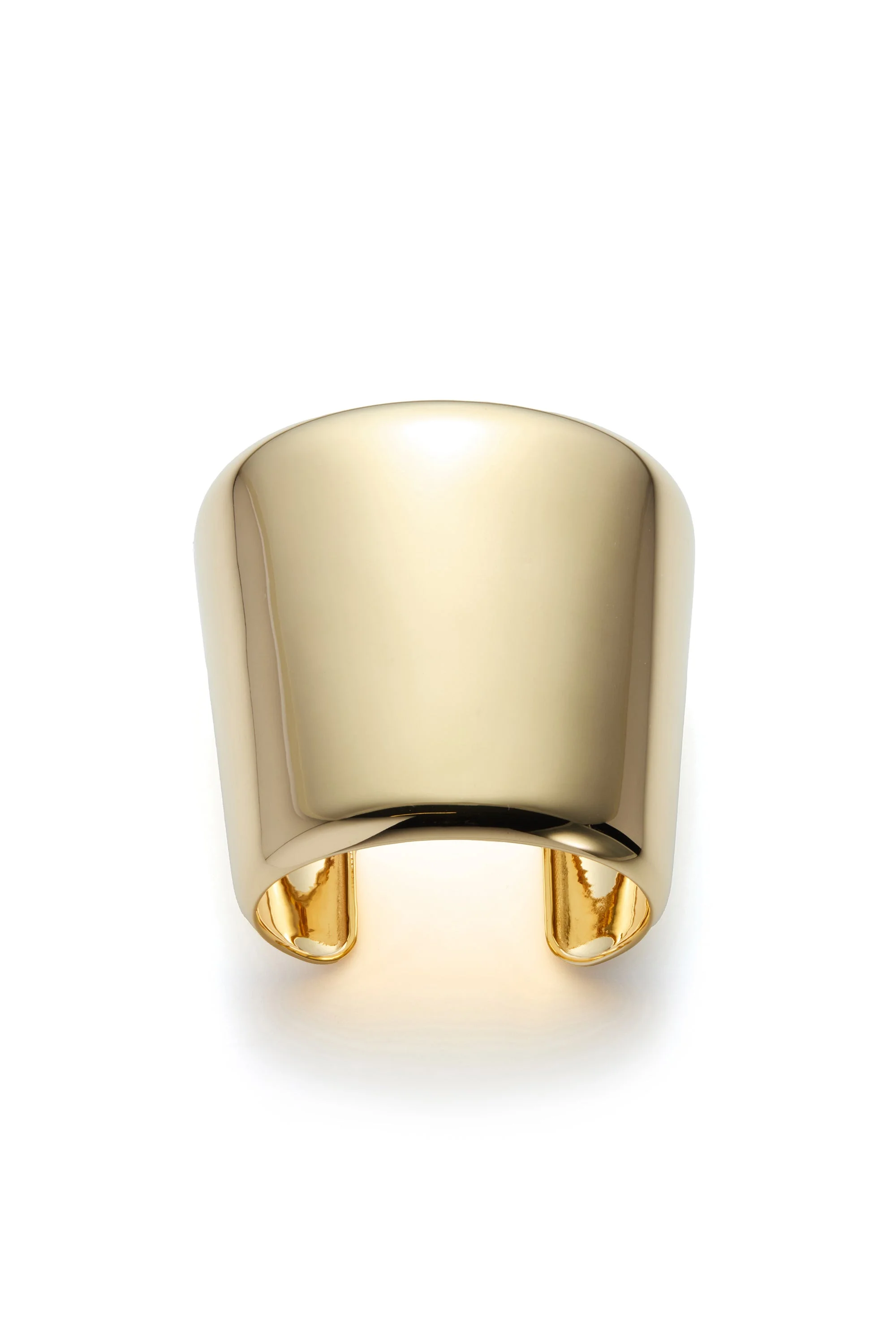 Long Cuff Bracelet in 18K Yellow Gold - 1