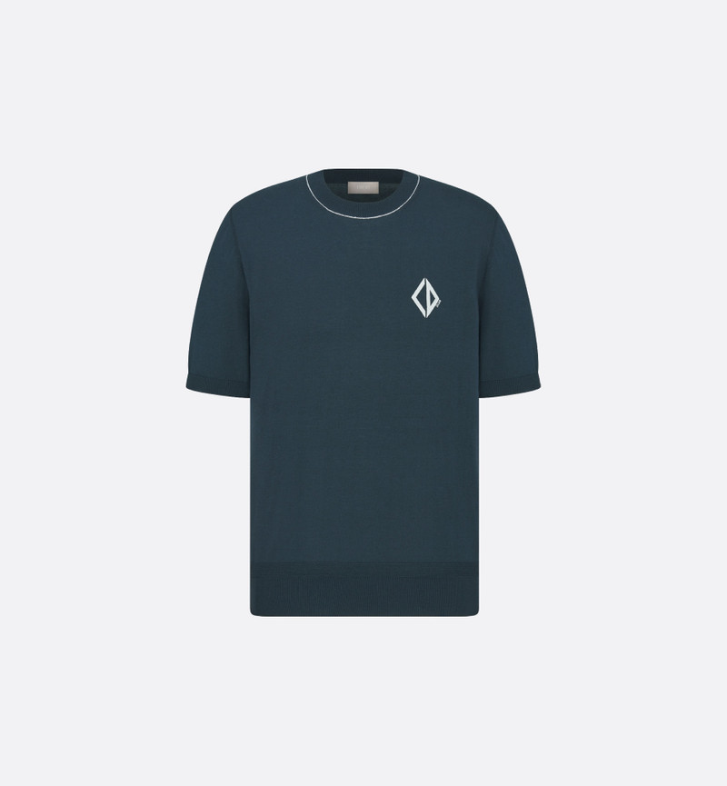 CD Diamond Short-Sleeved Sweater 1