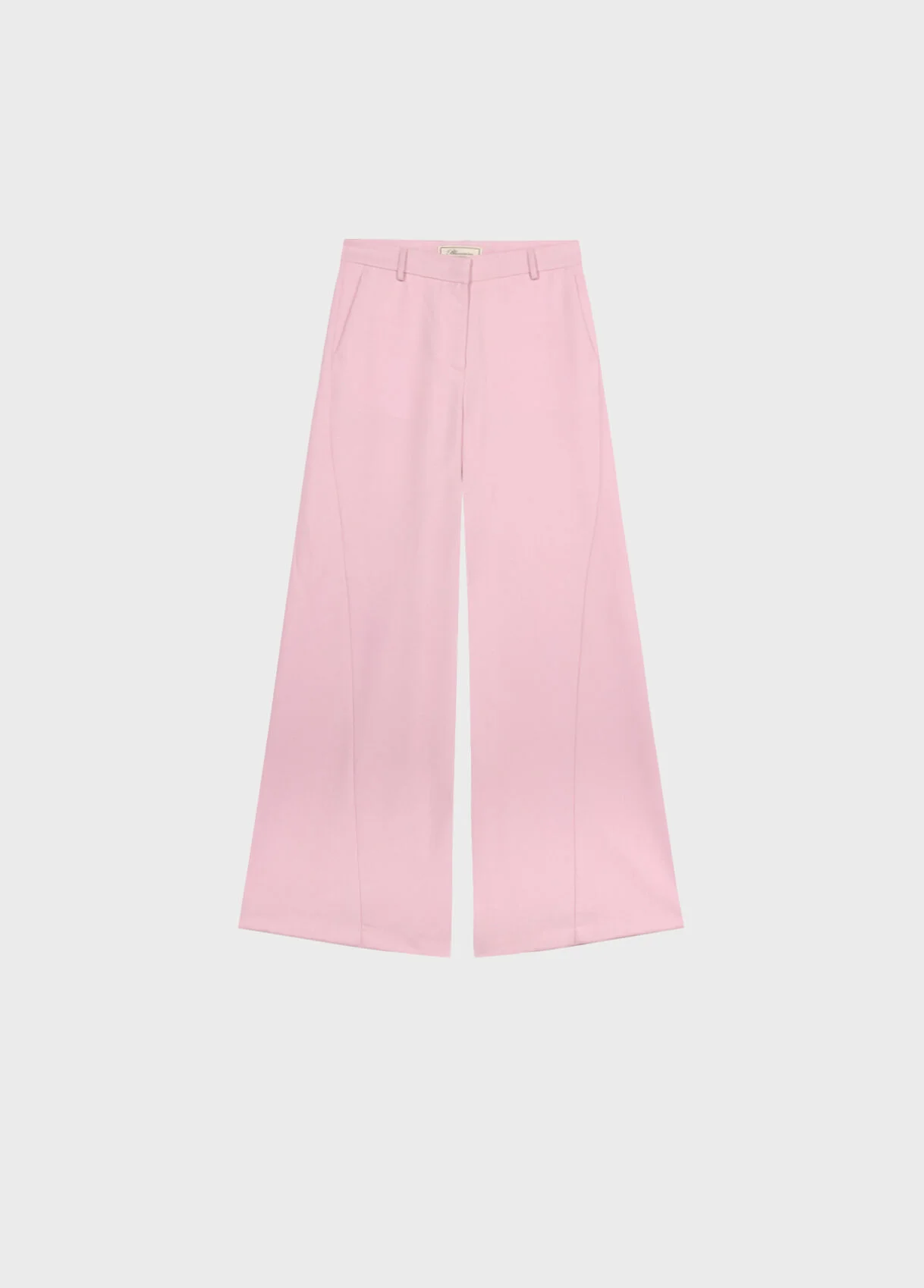 SUPERWIDE-LEG PANTS IN GRAIN DE POUDRE WOOL - 1