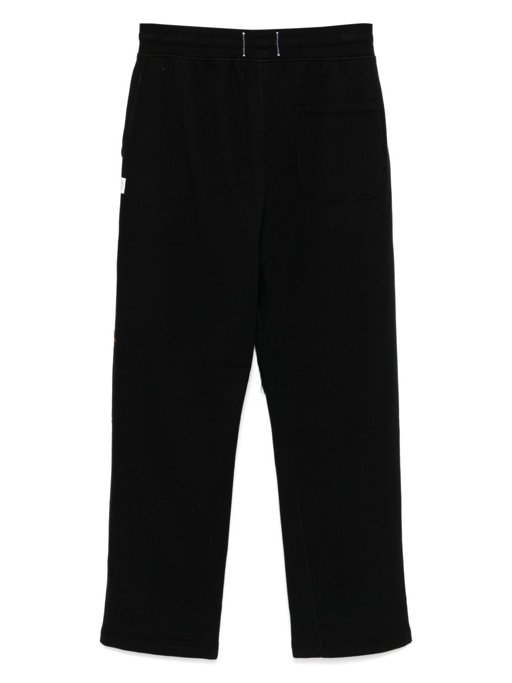 tartan check-patchwork sweatpants - 2