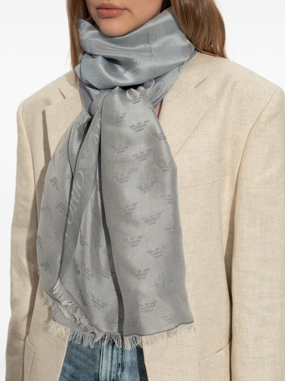 logo scarf - 4