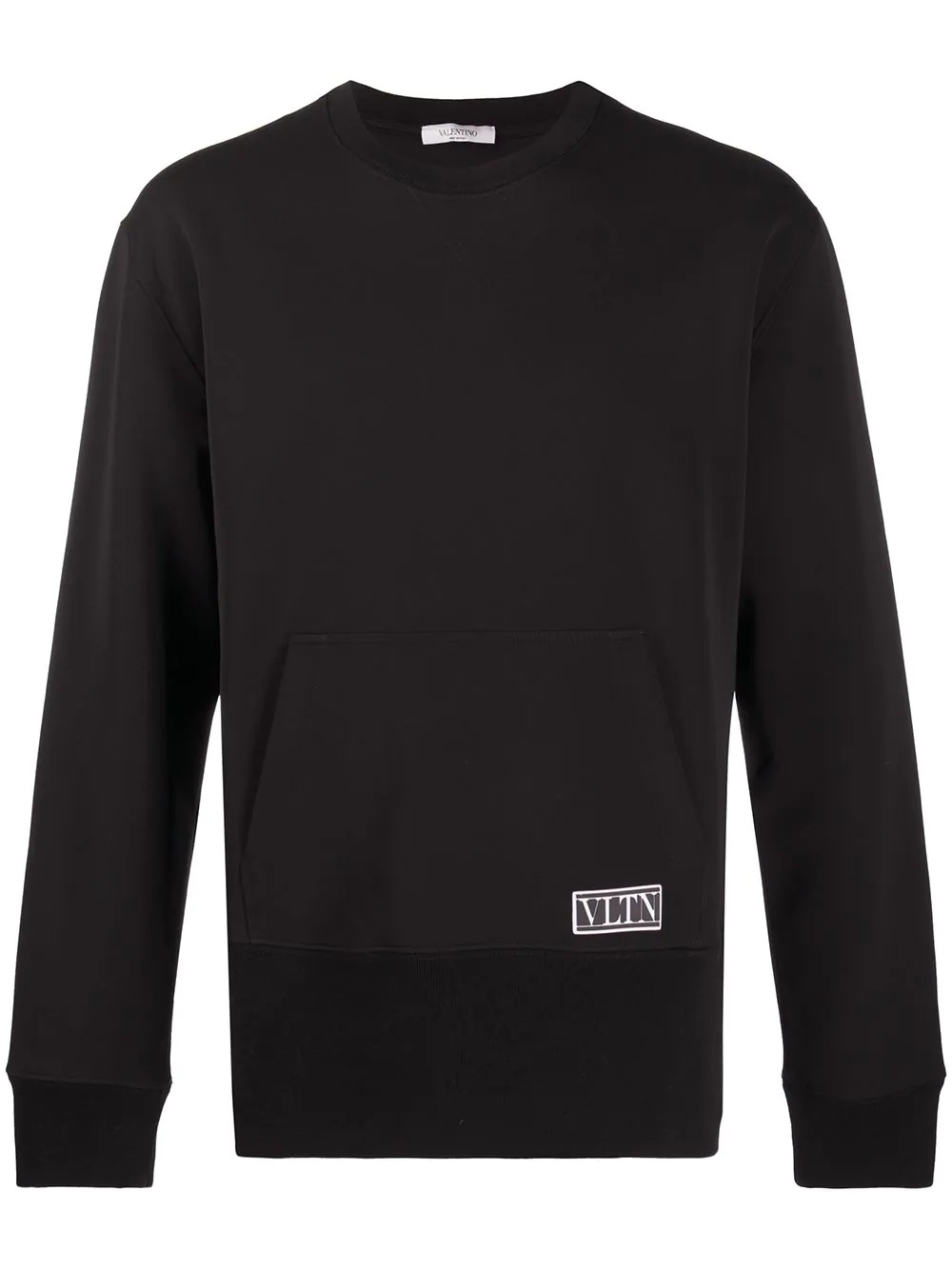 VLTN logo patch sweatshirt - 1