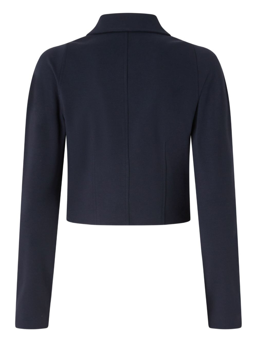 button-fastening cropped jacket - 2
