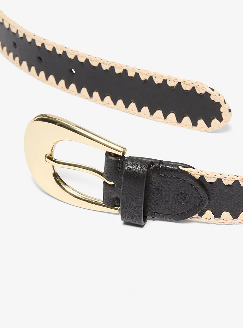 MICHAEL KORS Whipstitched Belt outlook