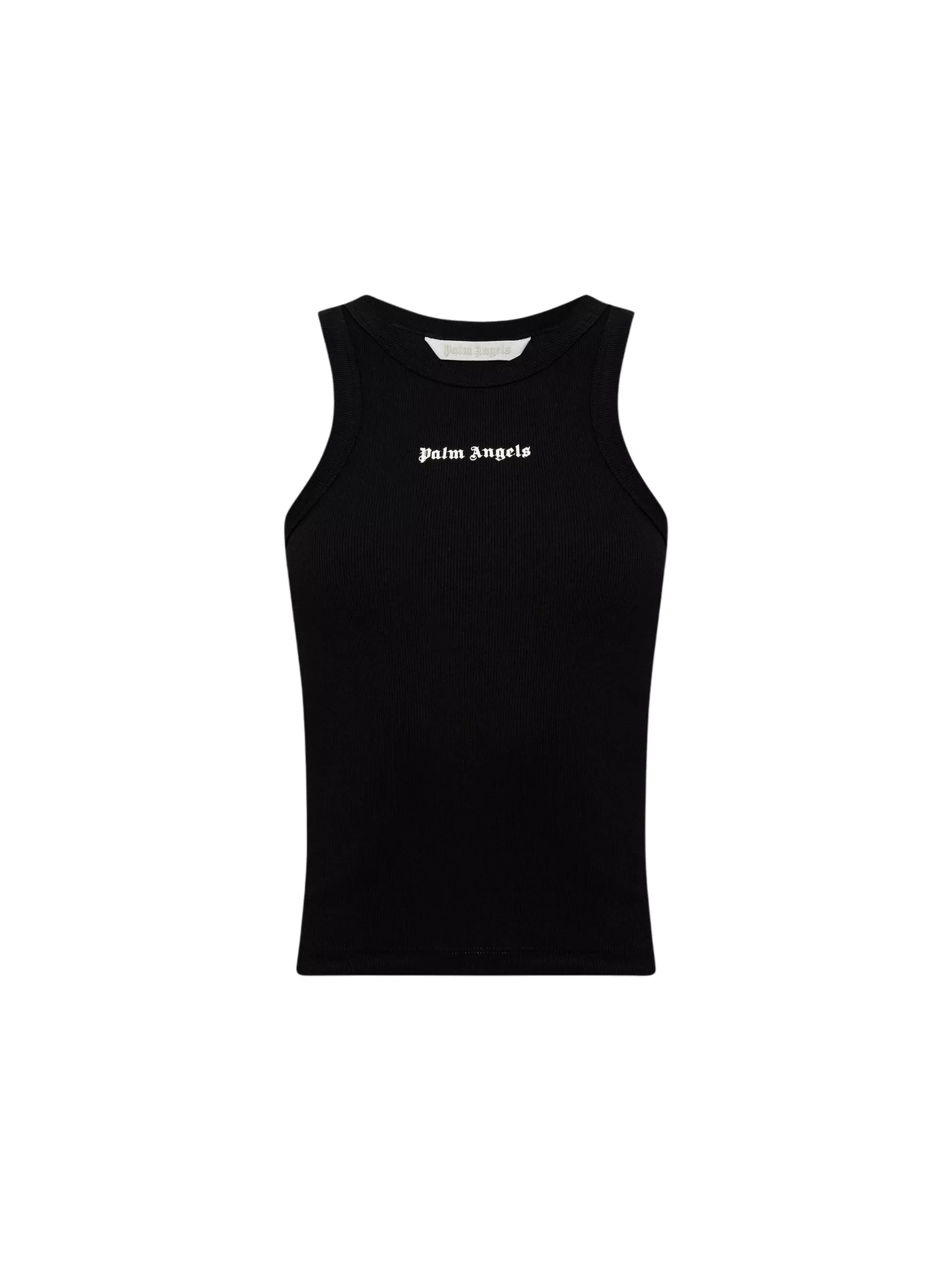 Ribbed Logo Tank Top - 1