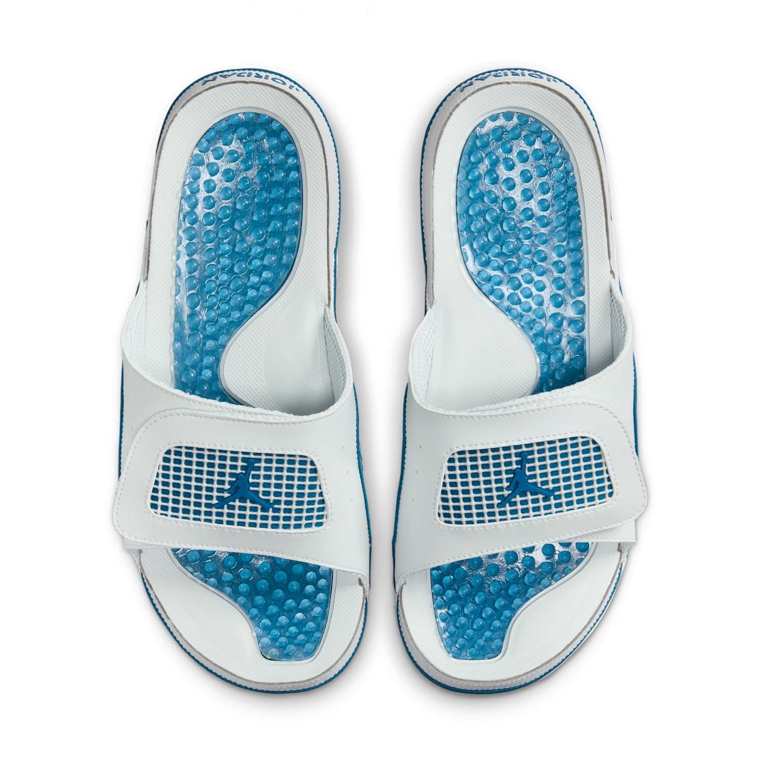 Air Jordan Hydro 4 Slides 'Military Blue' 532225-141 - 4