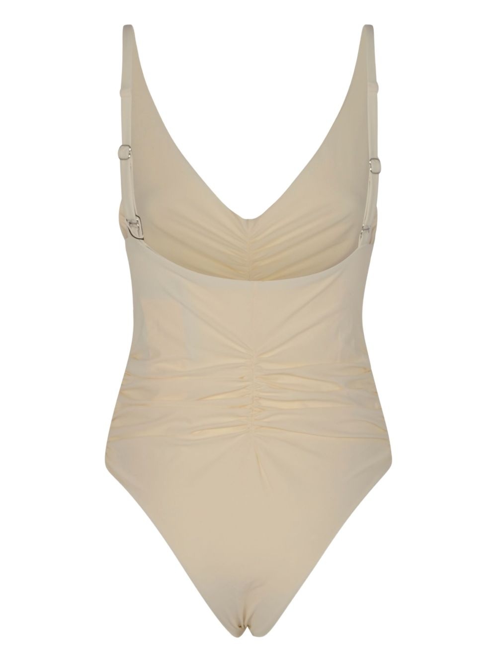 floral-appliqué swimsuit - 2
