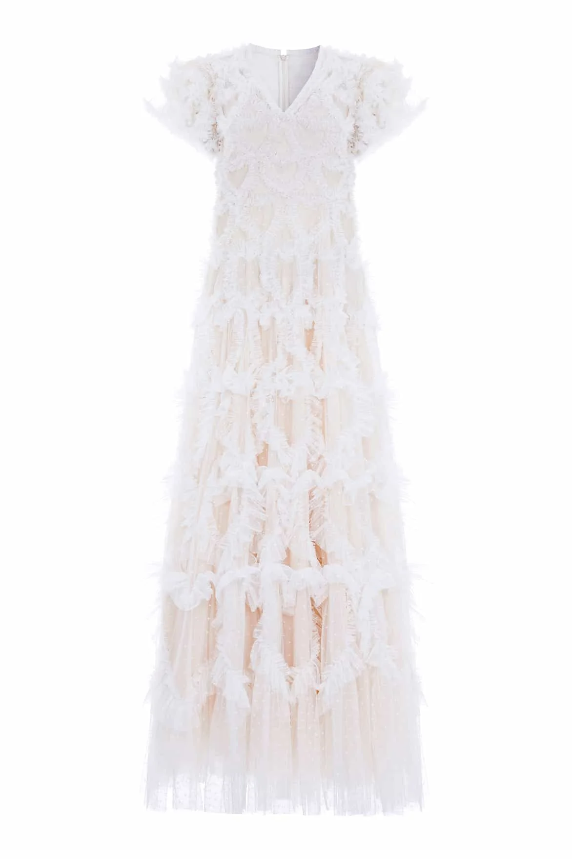 Amorette V-Neck Gown - 1