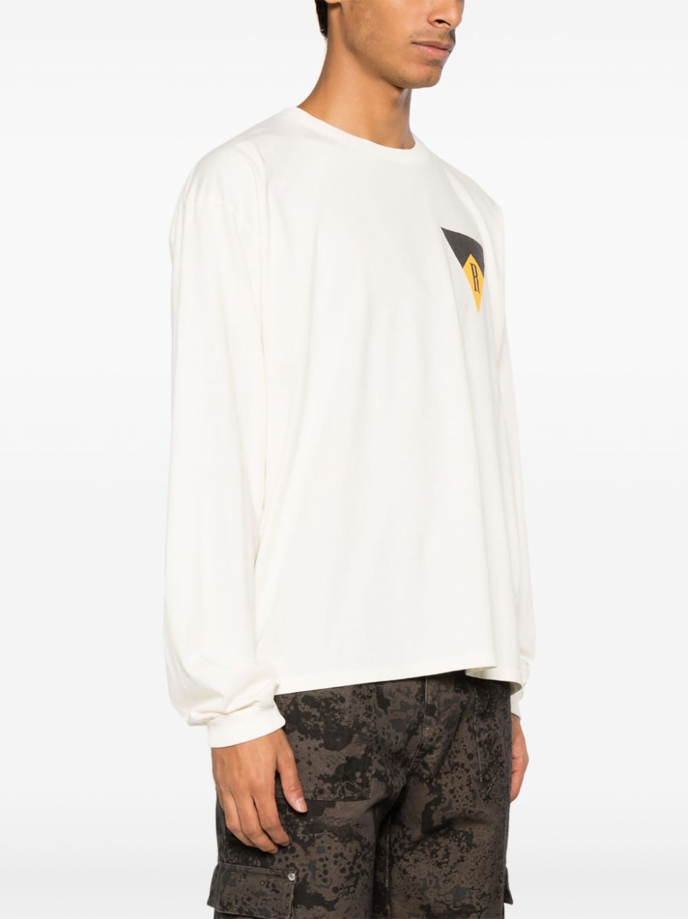 Blood And Mud logo-print cotton jumper - 4