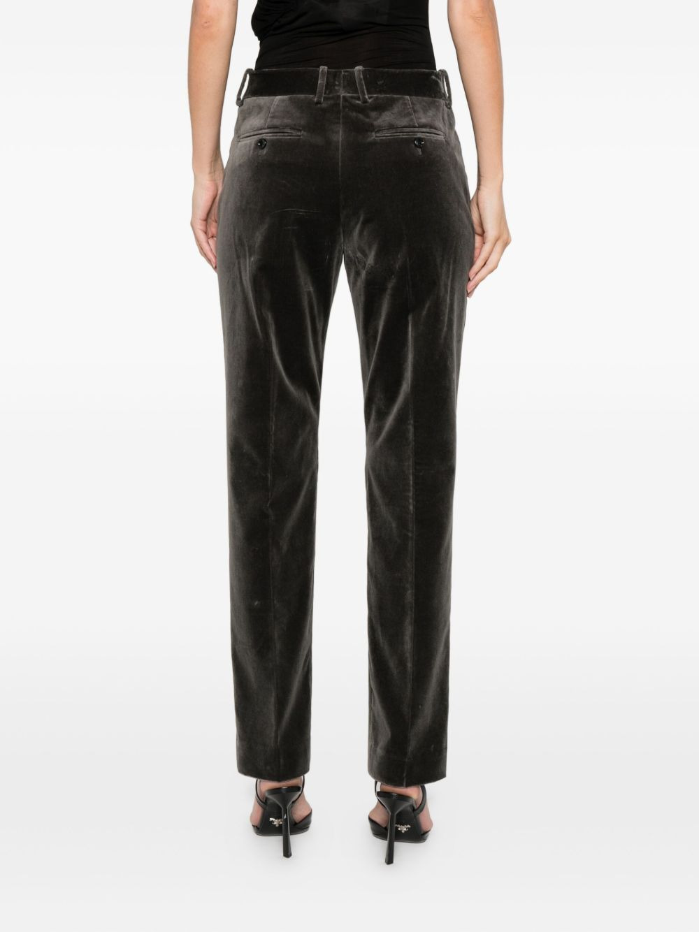 velvet trousers - 4
