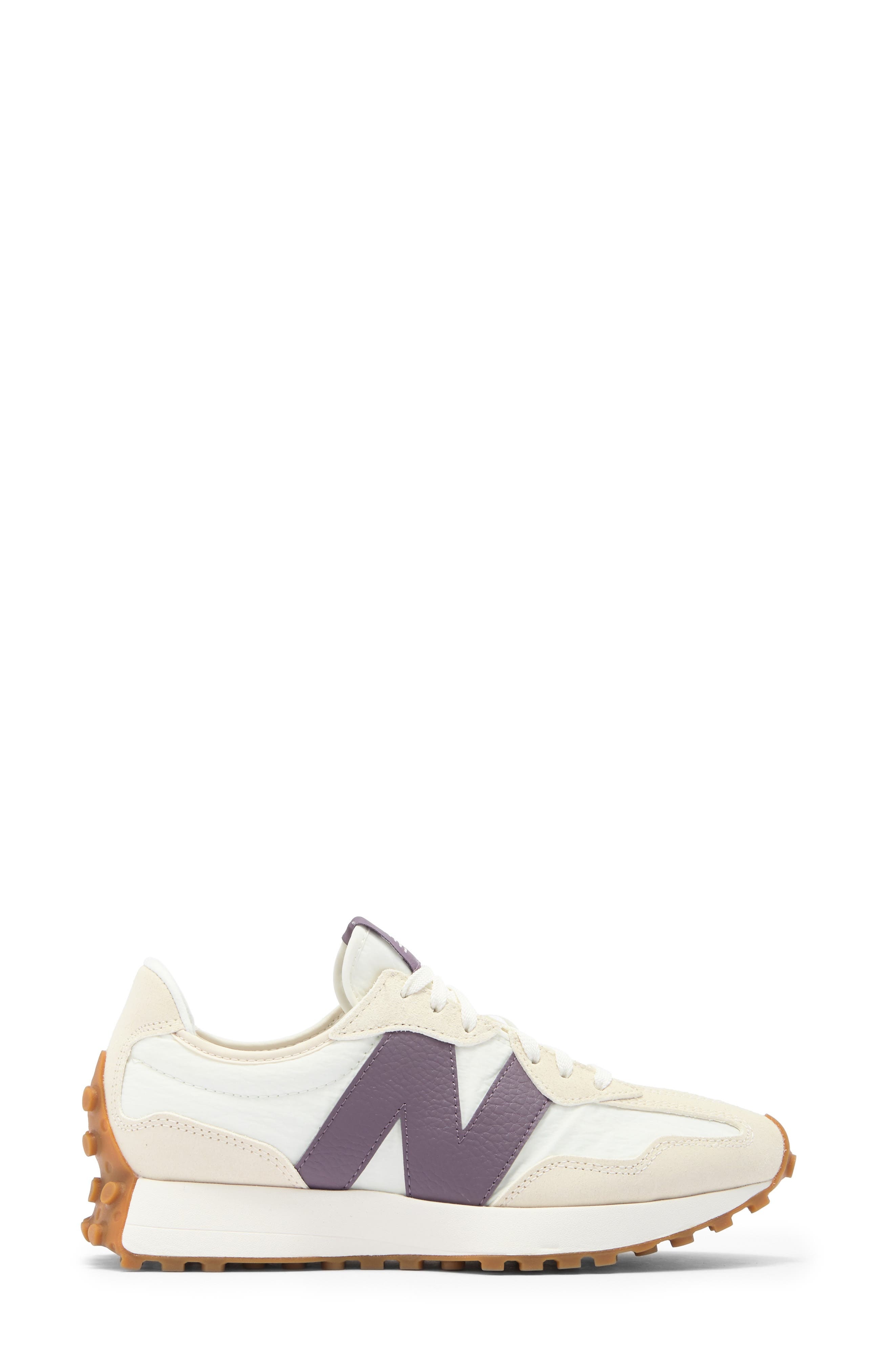 New Balance 327 Sneaker in Linen/Dark Ice Wine at Nordstrom - 3