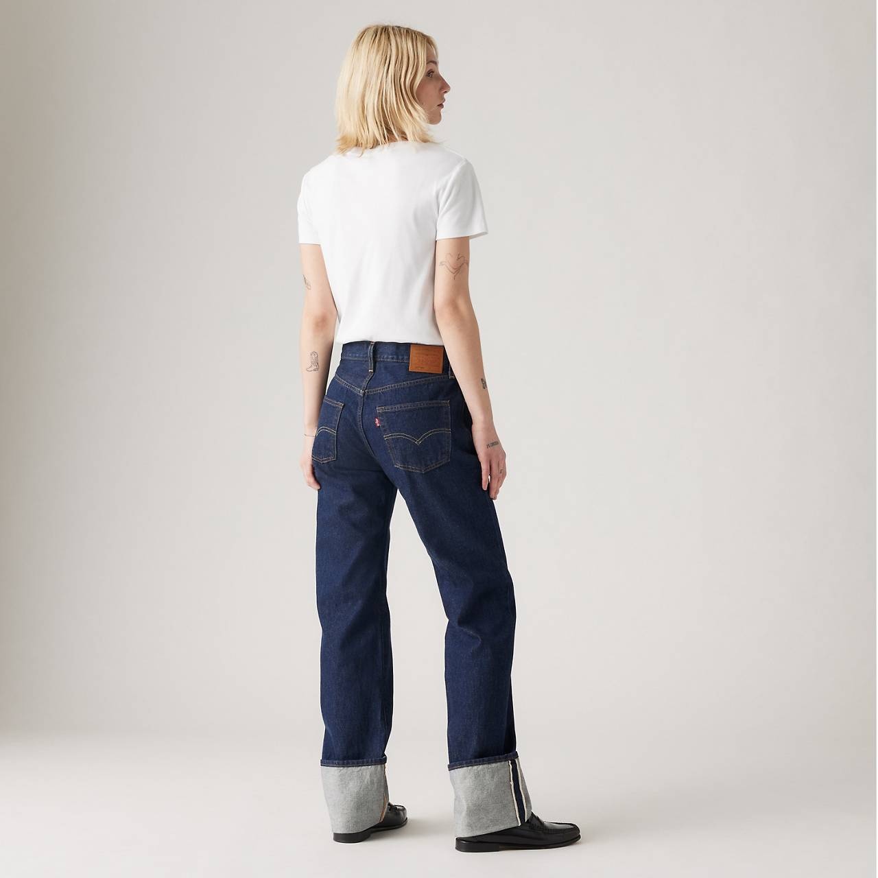 501® '90S CUFFED SELVEDGE WOMEN'S JEANS - 5