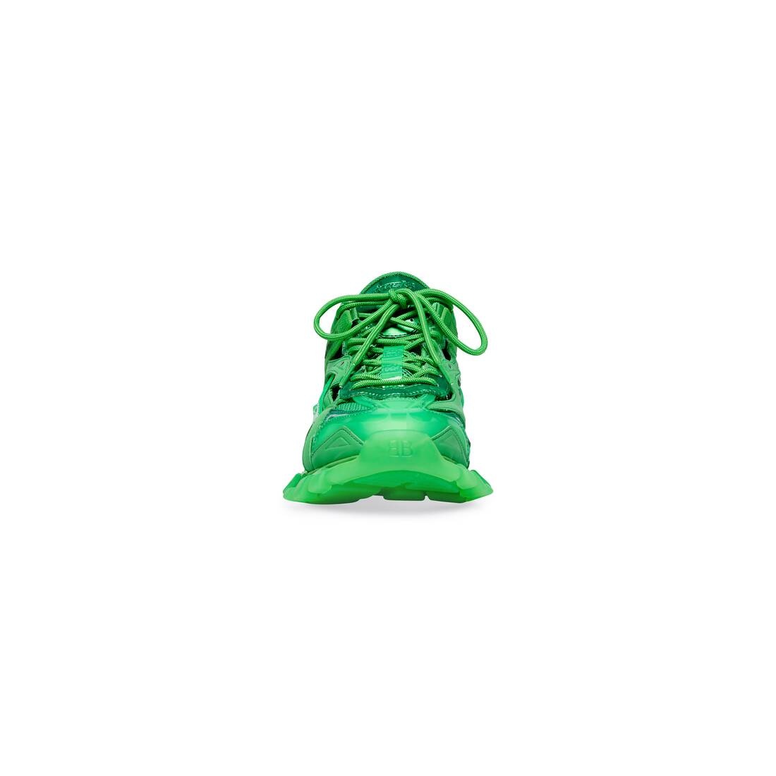 Men's Track.2 Clear Sole Sneaker  in Fluo Green - 3