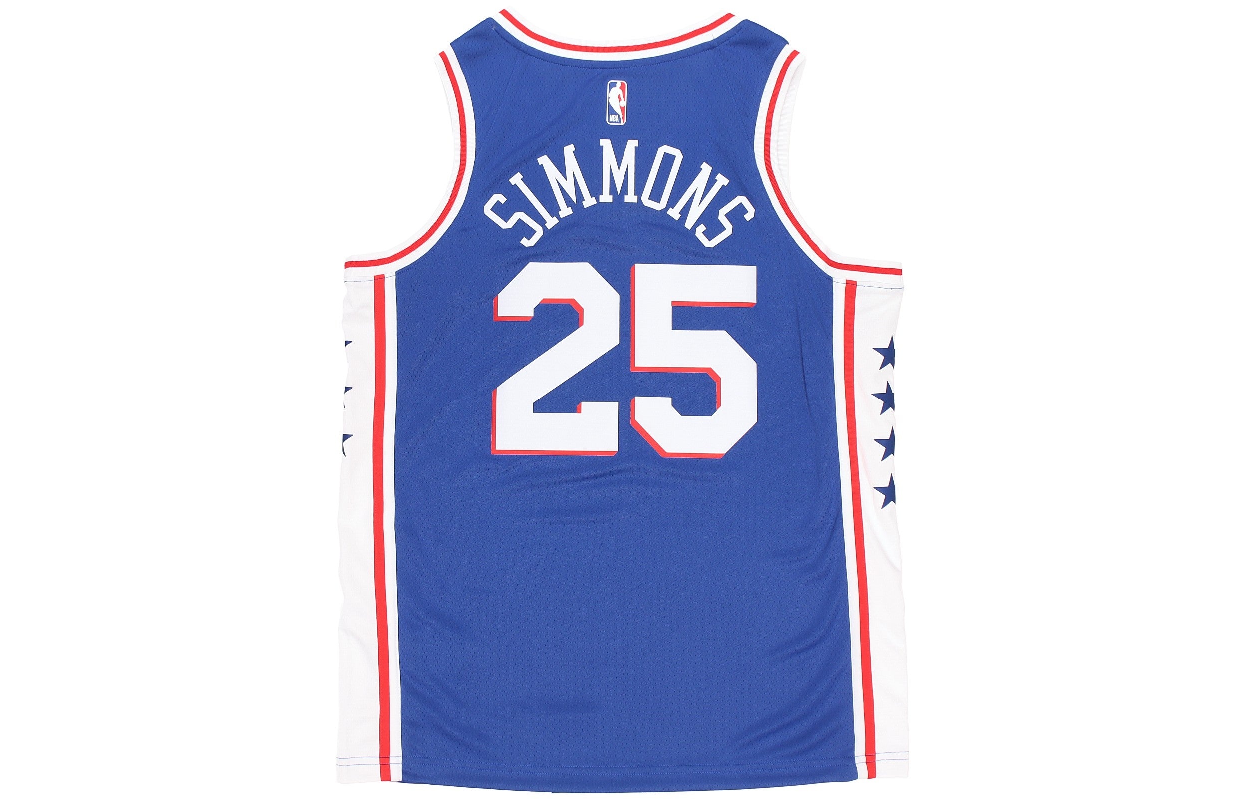 Nike NBA Jersey Icon Edition Swingman Fan Edition Philadelphia 76ers Simmons Basketball Vest Blue 86 - 2
