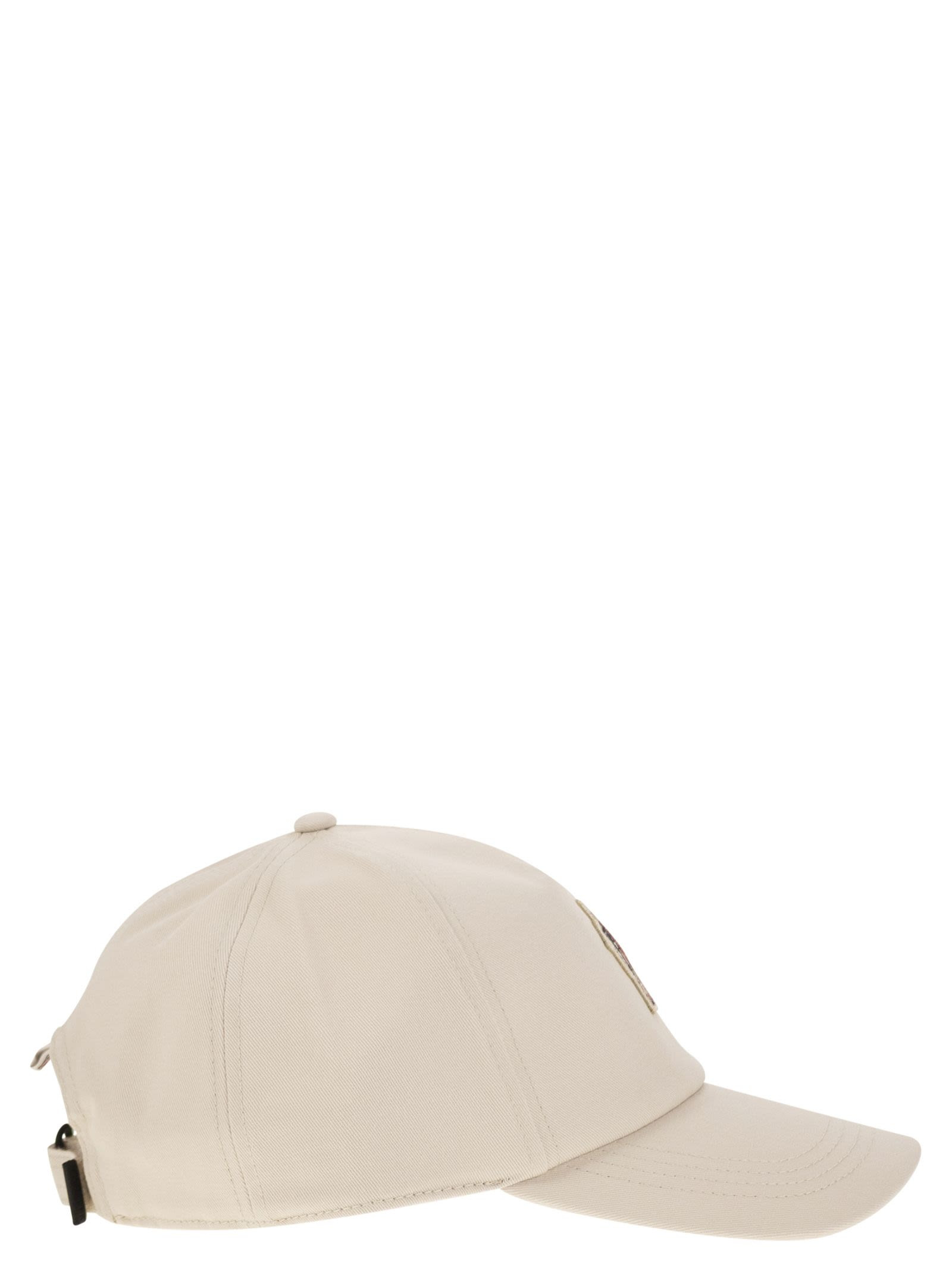 Moncler Grenoble Women Cotton Gabardine Baseball Cap - 2