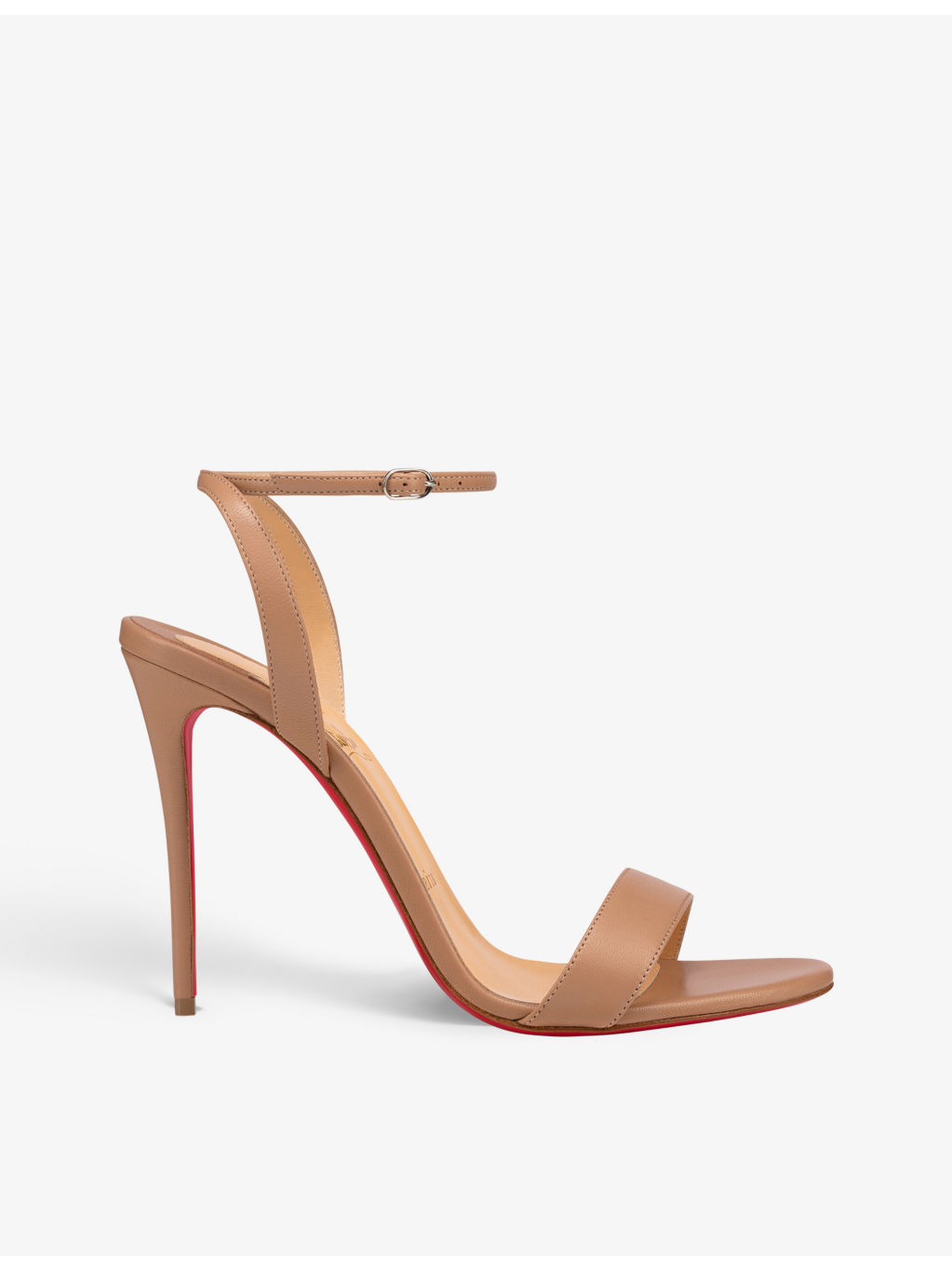Loubigirl 100 leather heeled sandals - 1