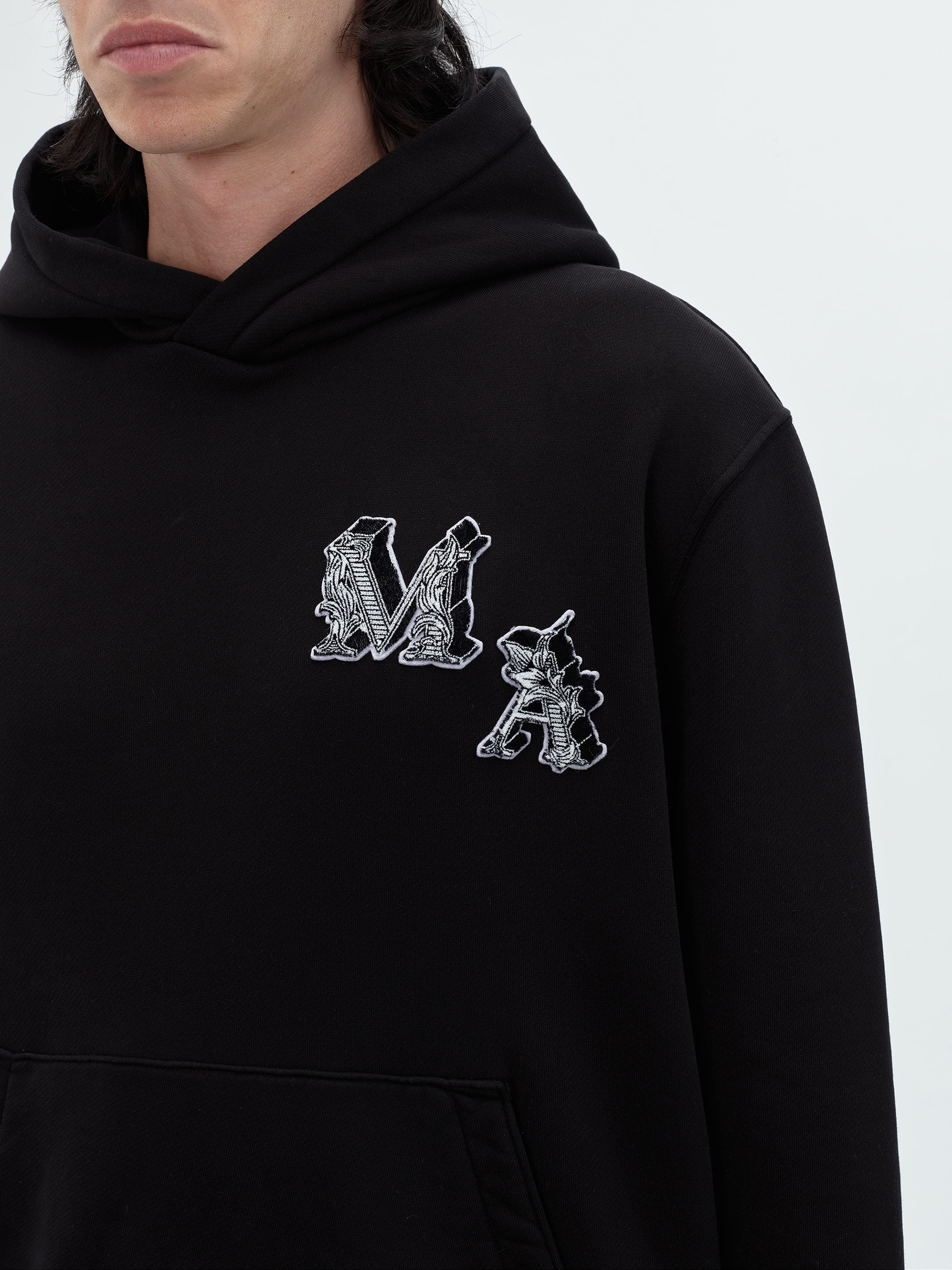 AMIRI Angel cotton hoodie - Black