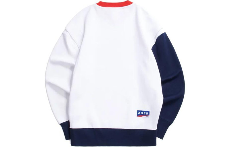 PUMA PUMA X Ader Error Crew Neck Pullover Sweatshirt 'White' 578489-02 outlook
