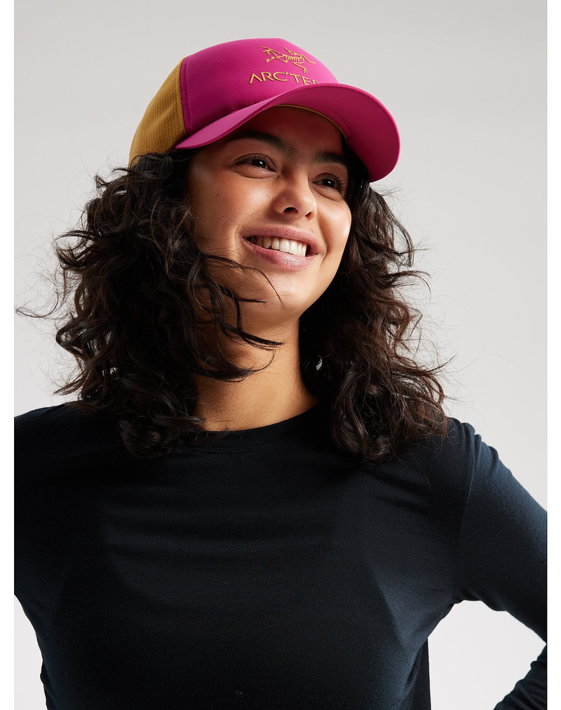 Bird Word Trucker Curved Hat 4