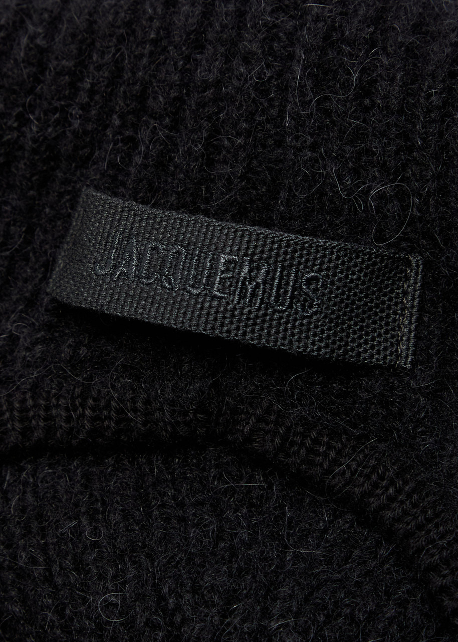 Jacquemus La Capuche Gros Grain Alpaca-blend Balaclava - 2