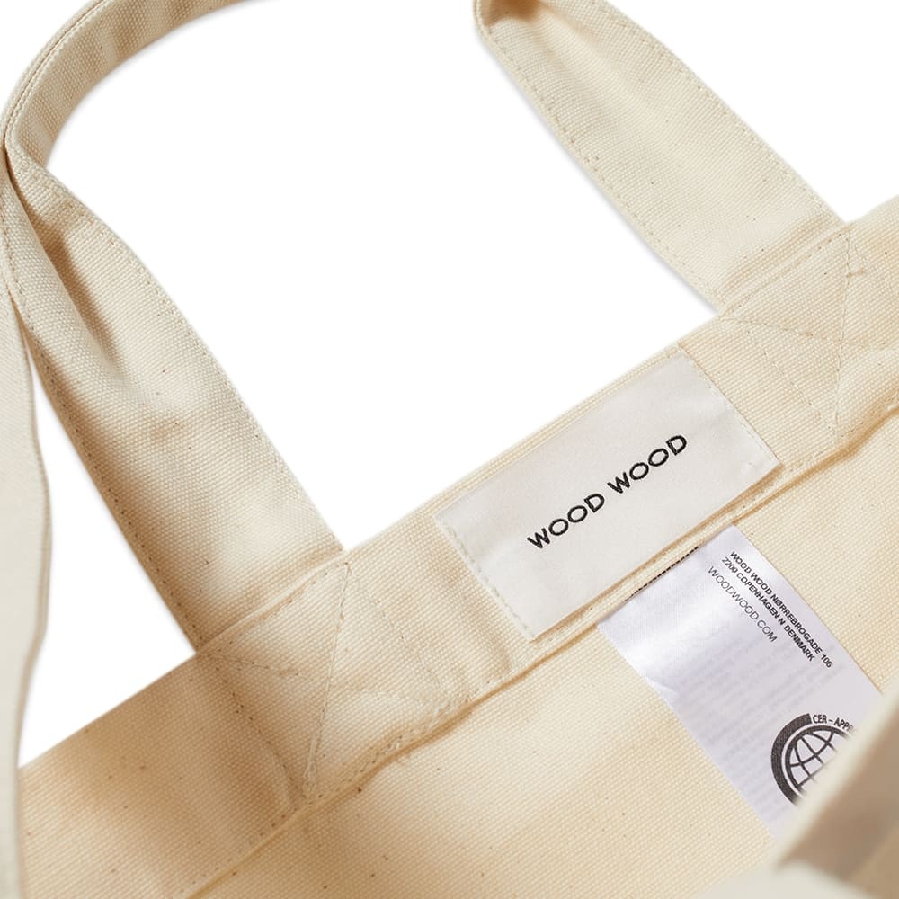 Wood Wood Arch Logo Shopper Tote - 3