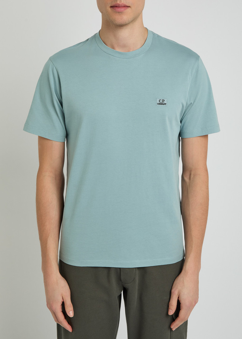 C.P. Company C.P. Company Logo-appliquéd Cotton T-shirt outlook