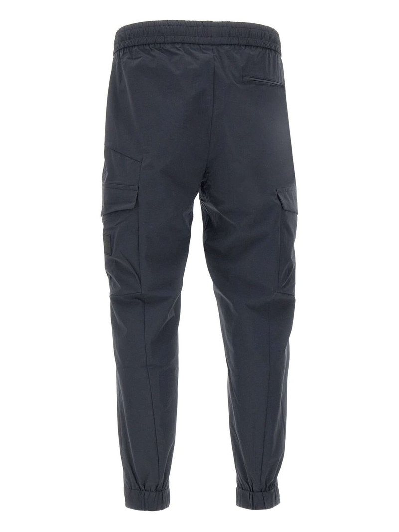 tapered-fit trousers in easy-iron stretch poplin 3