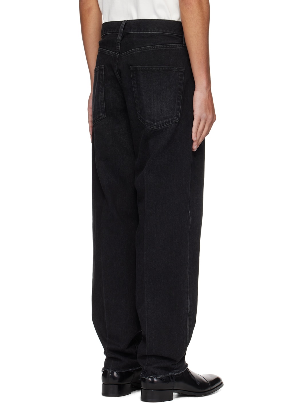 Black 80s 5 Pocket Jeans - 3