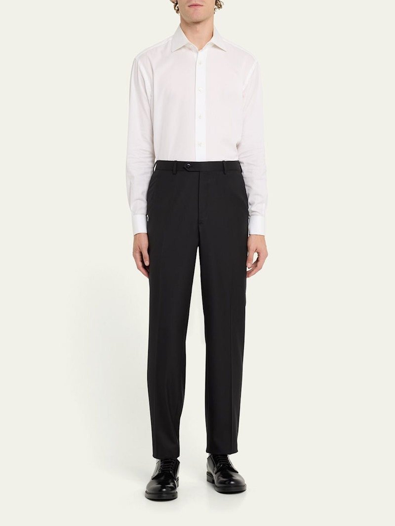 Brioni Men's Super 160s Wool Dress Pants outlook