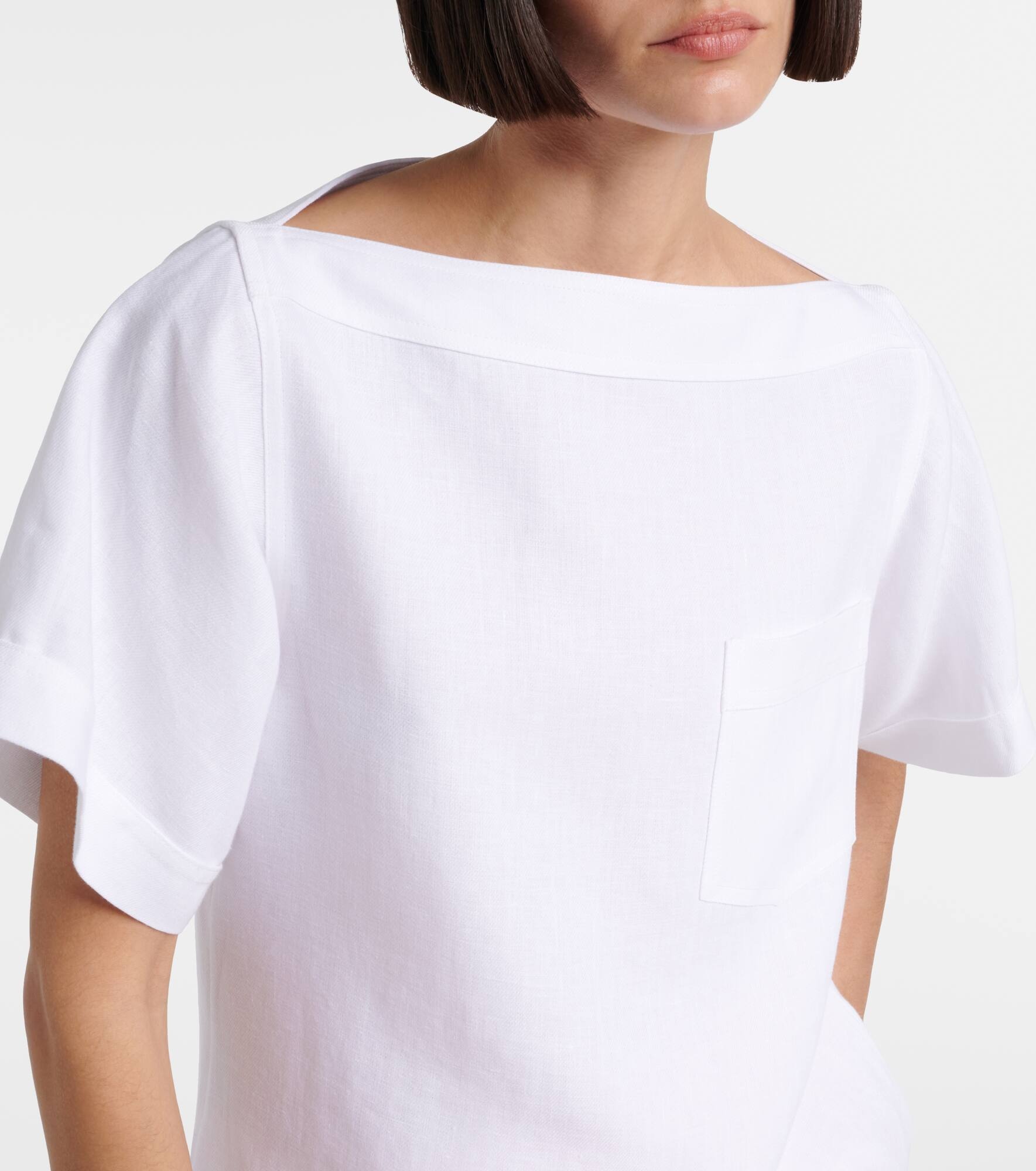 Linen T-shirt - 4