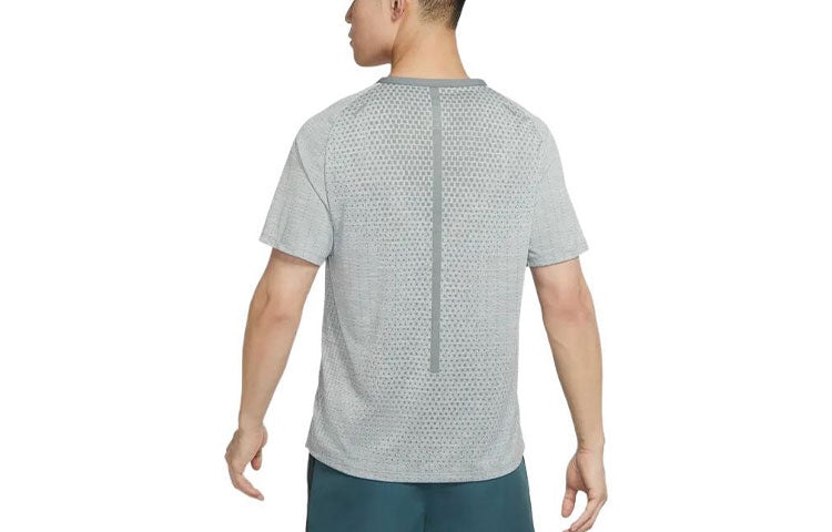 Nike Dri-Fit Adv Techknit Casual Sports T-Shirt 'Grey' DM4754-084 - 2