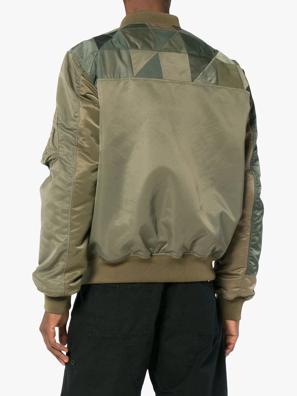 MA-1 panelled bomber jacket - 4